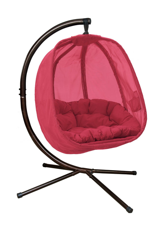 FlowerHouse Hanging Egg Chair with stand - Outdoor Oasis
