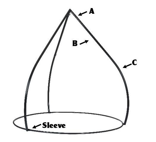 FlowerHouse Hanging Furniture Stand - Outdoor Oasis