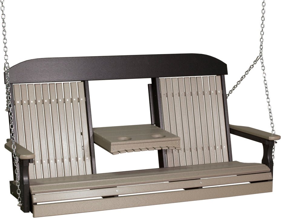LuxCraft 5' Classic Swing - Outdoor Oasis