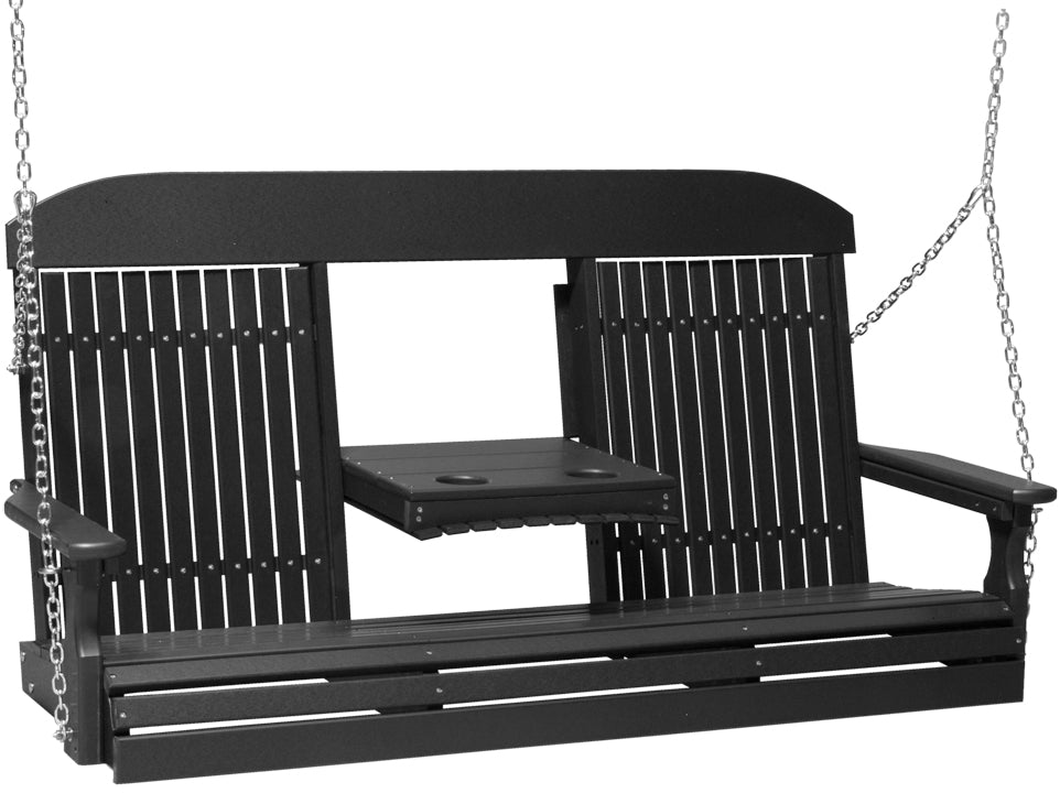 LuxCraft 5' Classic Swing - Outdoor Oasis