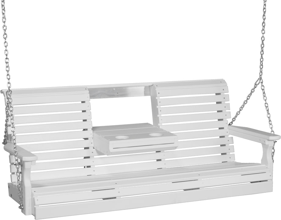 LuxCraft 5' Plain Swing - Outdoor Oasis