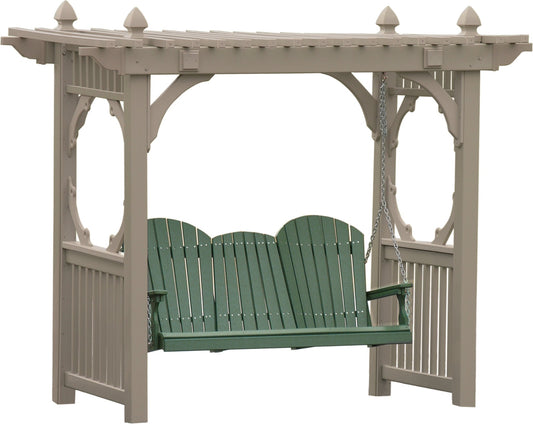 LuxCraft Classic Vinyl Swing Stand - Outdoor Oasis