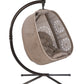 FlowerHouse Hanging Egg Chair - Dreamcatcher with stand - side view
