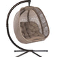 FlowerHouse Hanging Egg Chair - Dreamcatcher with stand - front view