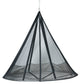 FlowerHouse Hanging Hammock Flying Saucer with Stand - view with net on