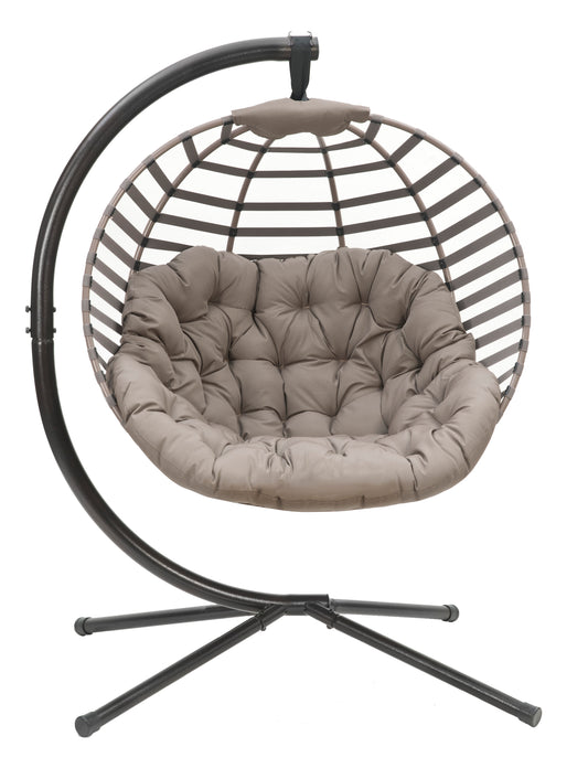 FlowerHouse Hanging Modern Ball Chair - front view