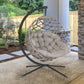 FlowerHouse Crossweave Hanging Ball Chair with stand