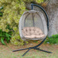 FlowerHouse Hanging Egg Chair with stand - Outdoor Oasis