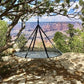 FlowerHouse Hanging Hammock Flying Saucer - no stand - Outdoor Oasis