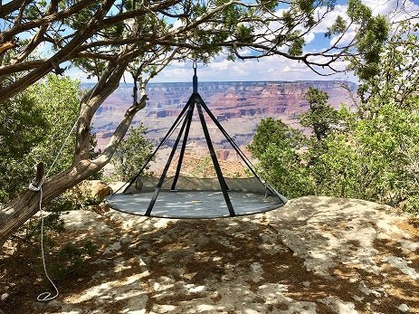 FlowerHouse Hanging Hammock Flying Saucer - no stand - Outdoor Oasis