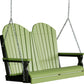 LuxCraft 4' Adirondack Swing - Outdoor Oasis