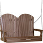 LuxCraft 4' Adirondack Swing - Outdoor Oasis