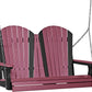 LuxCraft 4' Adirondack Swing - Outdoor Oasis