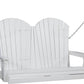 LuxCraft 4' Adirondack Swing - Outdoor Oasis