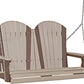 LuxCraft 4' Adirondack Swing - Outdoor Oasis