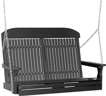 LuxCraft 4' Classic Swing - Outdoor Oasis