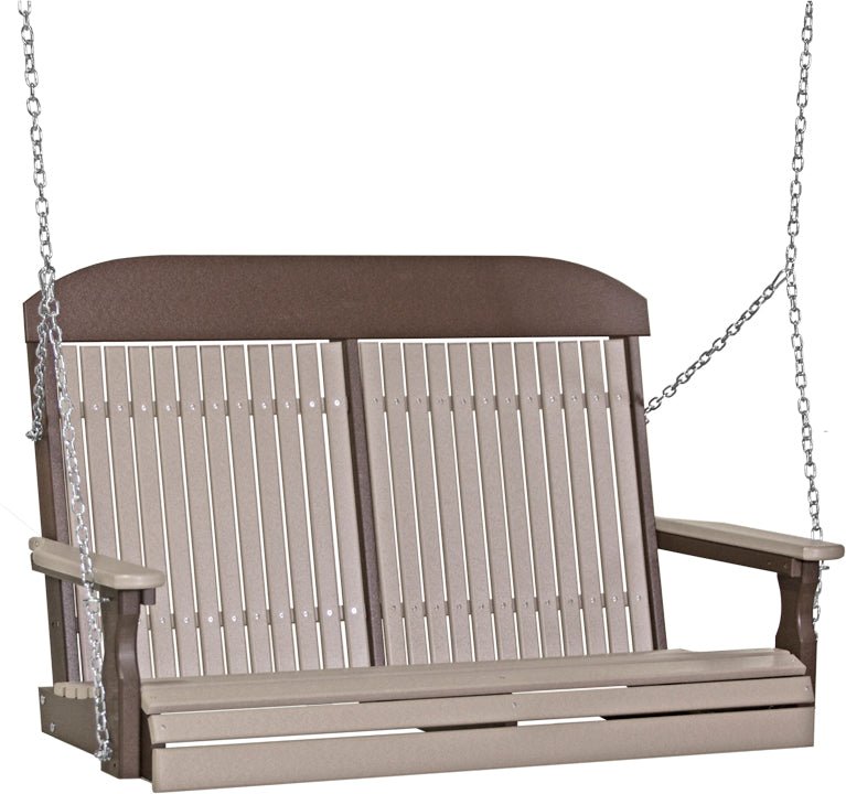 LuxCraft 4' Classic Swing - Outdoor Oasis