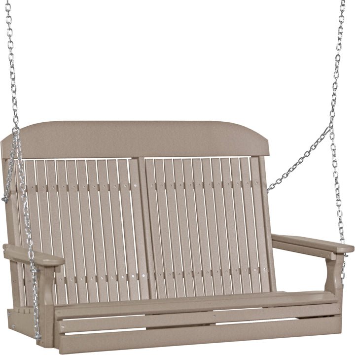LuxCraft 4' Classic Swing - Outdoor Oasis