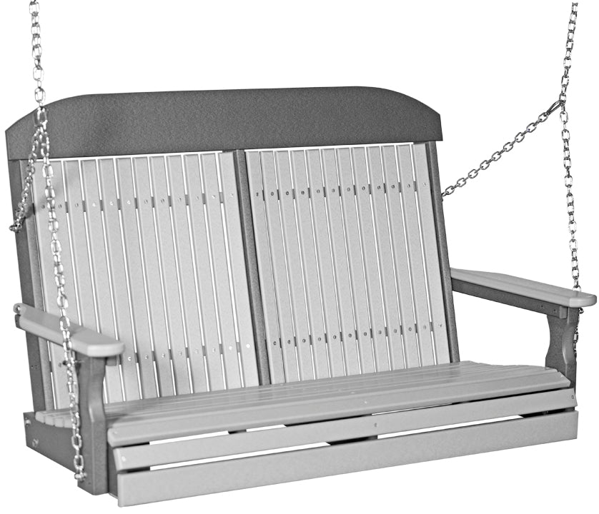 LuxCraft 4' Classic Swing - Outdoor Oasis