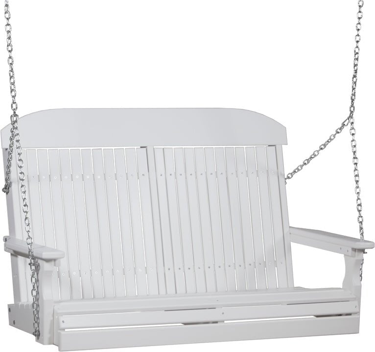 LuxCraft 4' Classic Swing - Outdoor Oasis