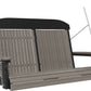 LuxCraft 4' Classic Swing - Premium Woodgrain Line - Outdoor Oasis