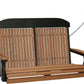LuxCraft 4' Classic Swing - Premium Woodgrain Line - Outdoor Oasis