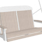 LuxCraft 4' Classic Swing - Premium Woodgrain Line - Outdoor Oasis