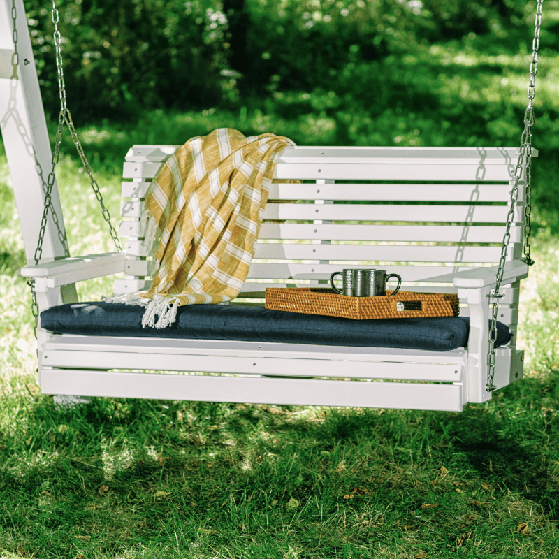 LuxCraft 4' Plain Swing - Outdoor Oasis
