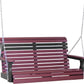 LuxCraft 4' Plain Swing - Outdoor Oasis