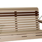 LuxCraft 4' Plain Swing - Outdoor Oasis