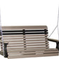 LuxCraft 4' Plain Swing - Outdoor Oasis