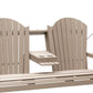 LuxCraft 5' Adirondack Swing - Outdoor Oasis