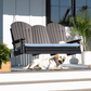 LuxCraft 5' Adirondack Swing - Outdoor Oasis