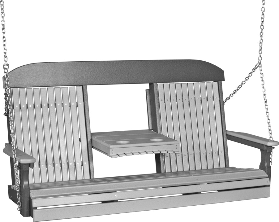 LuxCraft 5' Classic Swing - Outdoor Oasis
