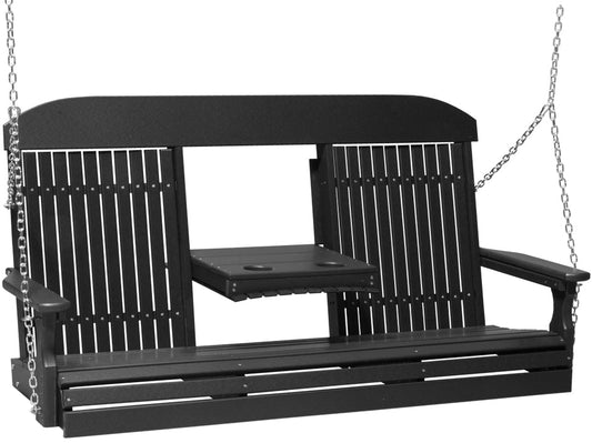 LuxCraft 5' Classic Swing - Outdoor Oasis