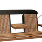 LuxCraft 5' Classic Swing - Premium Woodgrain Line - Outdoor Oasis
