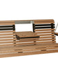 LuxCraft 5' Plain Swing - Premium Woodgrain Line - Outdoor Oasis
