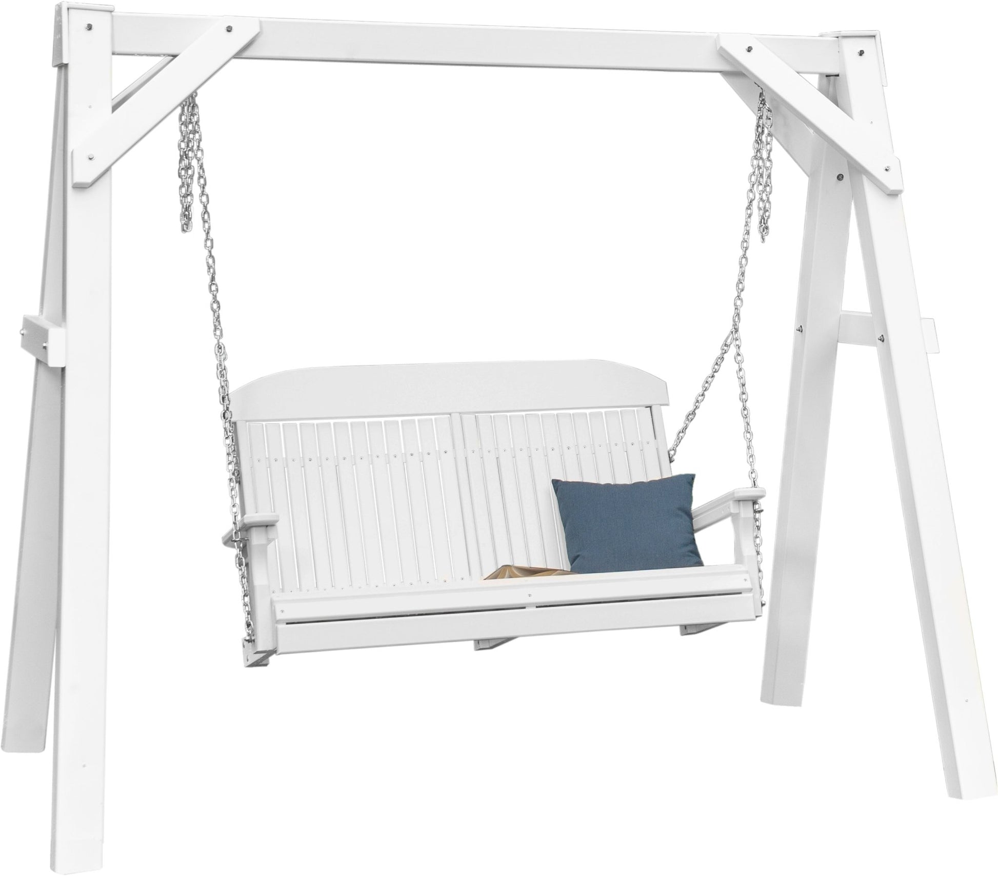 LuxCraft A - Frame Vinyl Swing Stand - Outdoor Oasis