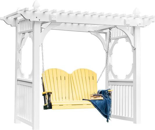LuxCraft Classic Vinyl Swing Stand - Outdoor Oasis